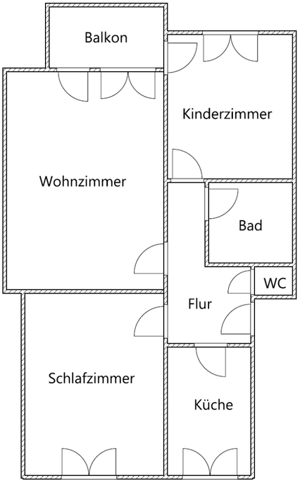 Grundriss,nicht maßstabsgetreu