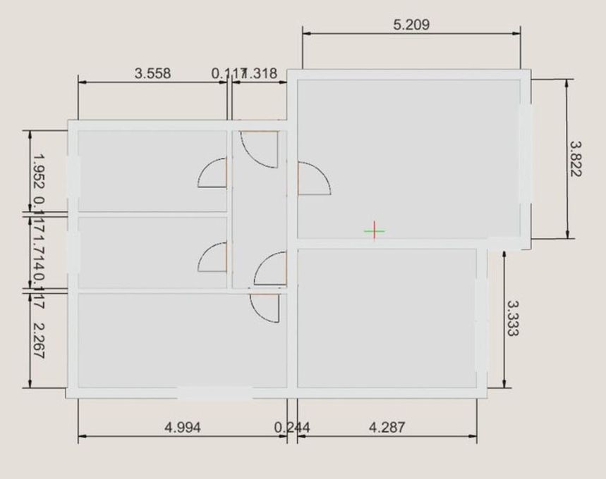 Grundriss Wohnung 3