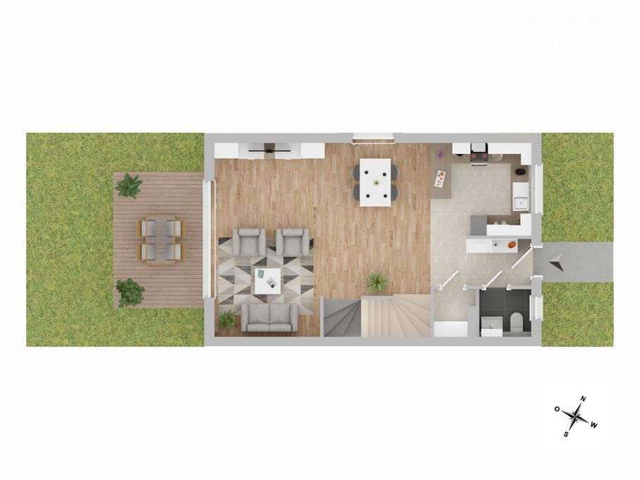 EG Grundriss Haus 3