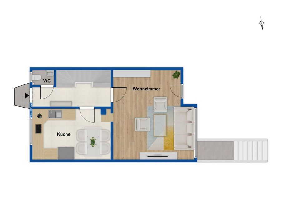 Grundriss Erdgeschoss