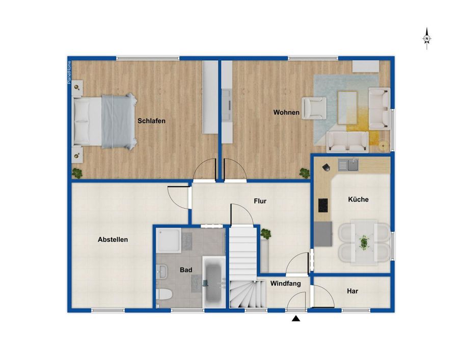 Grundriss Erdgeschoss