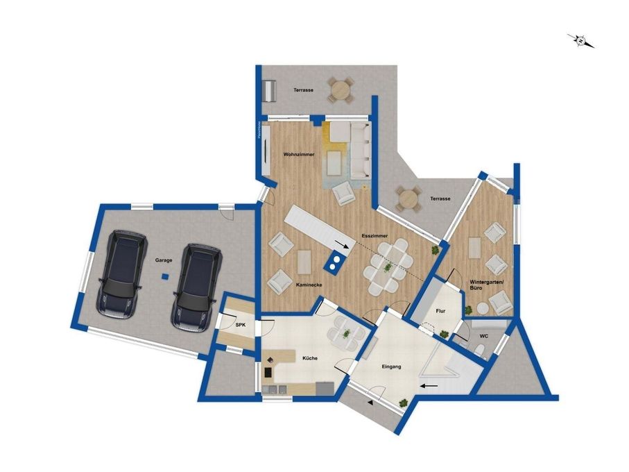 Grundriss Erdgeschoss