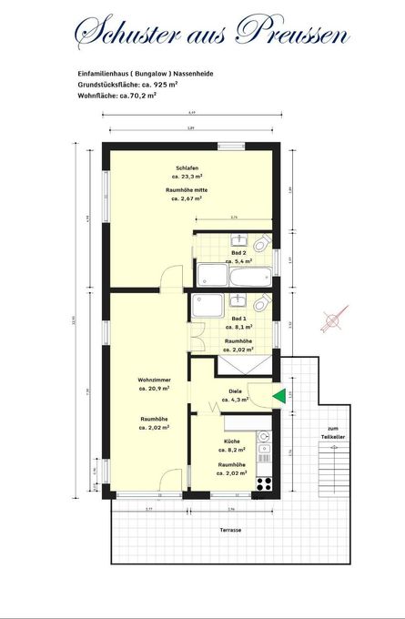 Grundriss Einfamilienhaus