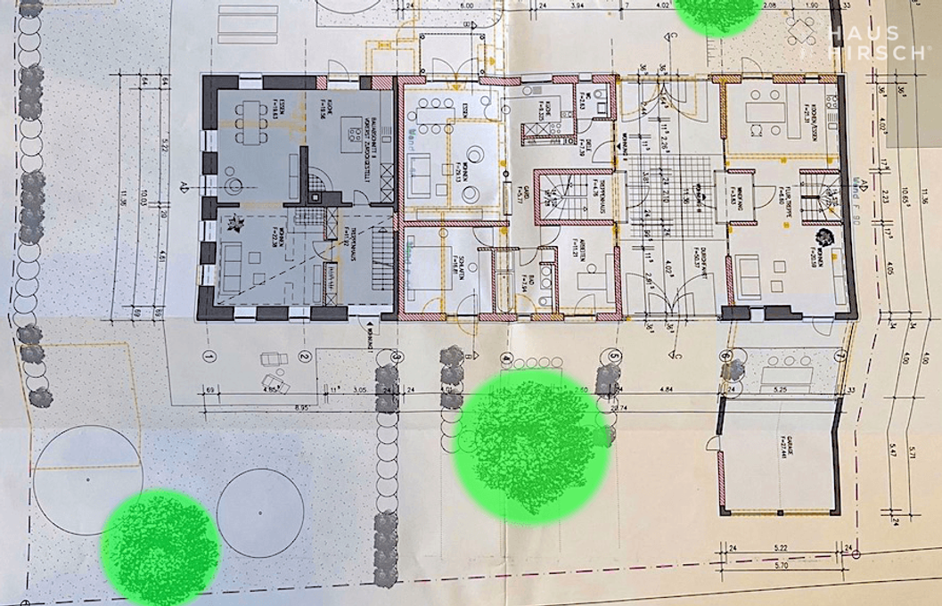 Grau=Altbau/hell: saniert