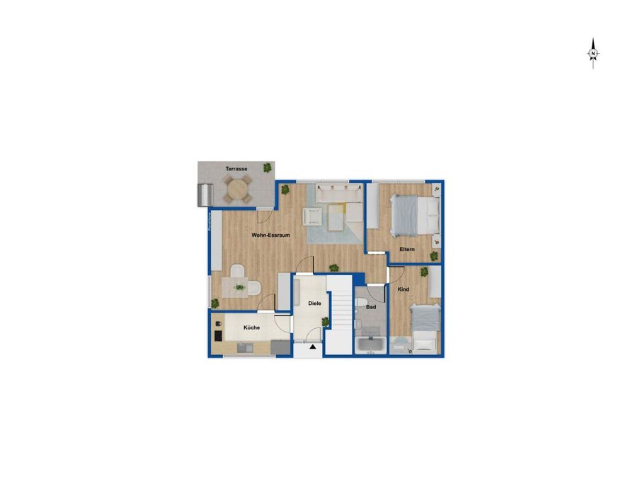 Grundriss Erdgeschoss