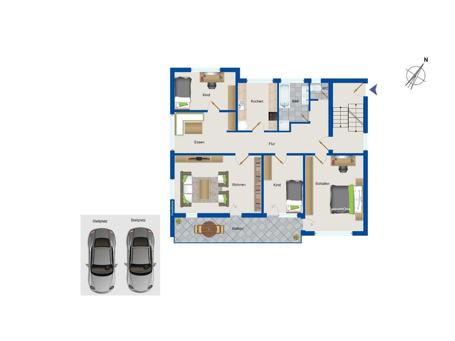 Grundriss Erdgeschoss