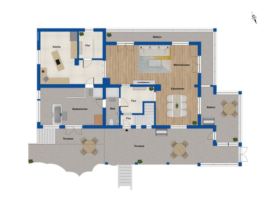 Grundriss Erdgeschoss