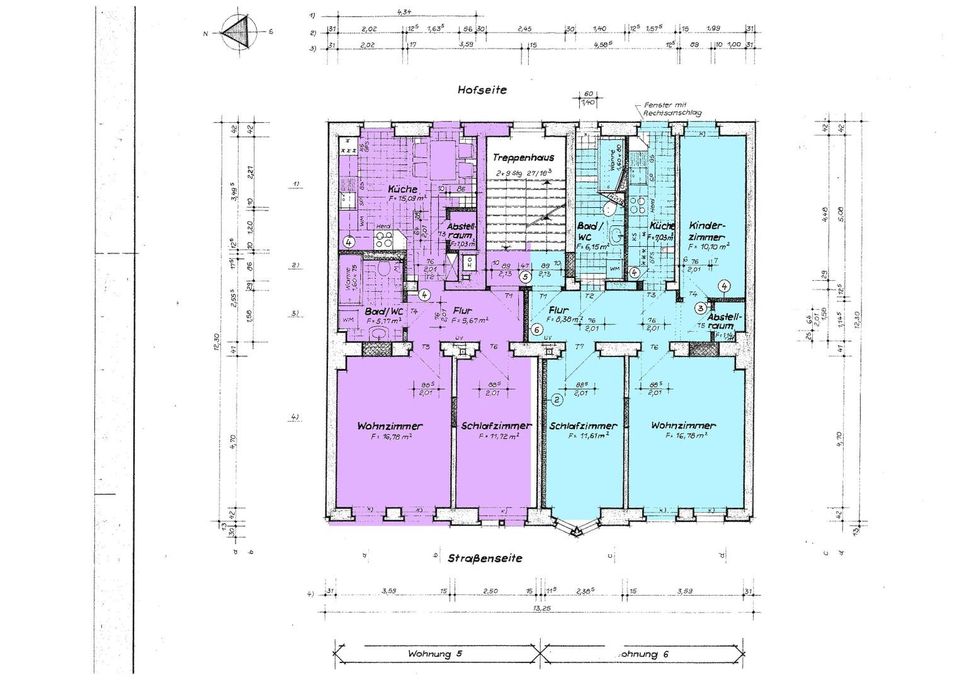 Grundriss WE5/6 2.OG