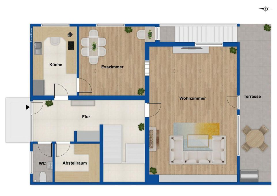 Grundriss - Erdgeschoss