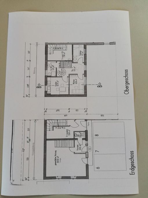 Grundriss EG und 1. OG