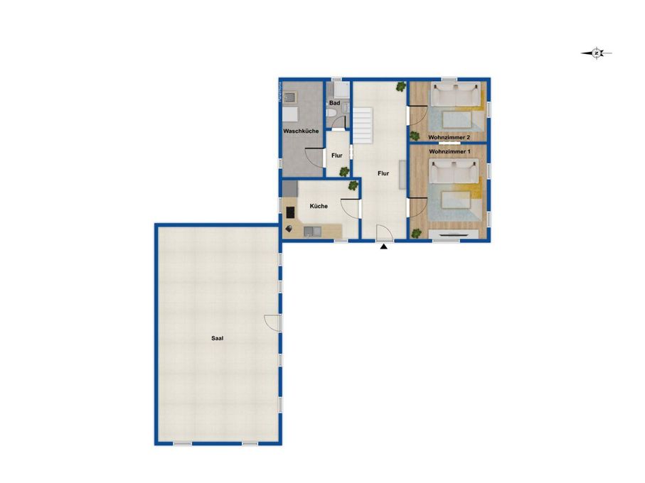 Grundriss Erdgeschoss