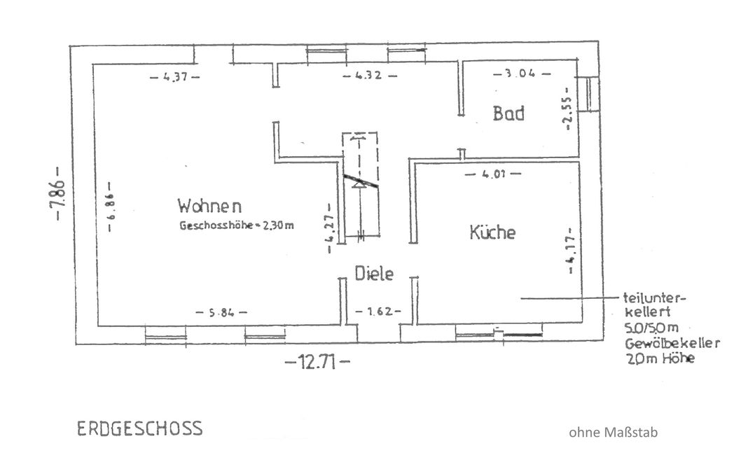 Plan UG, ohne Maßstab