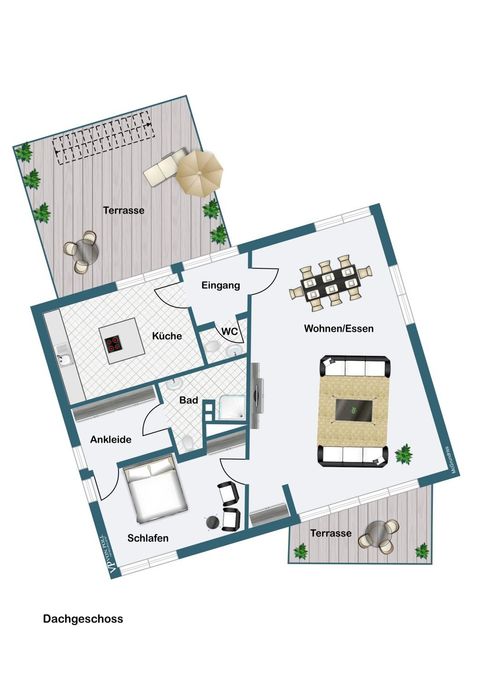 Grundriss Dachgeschoss