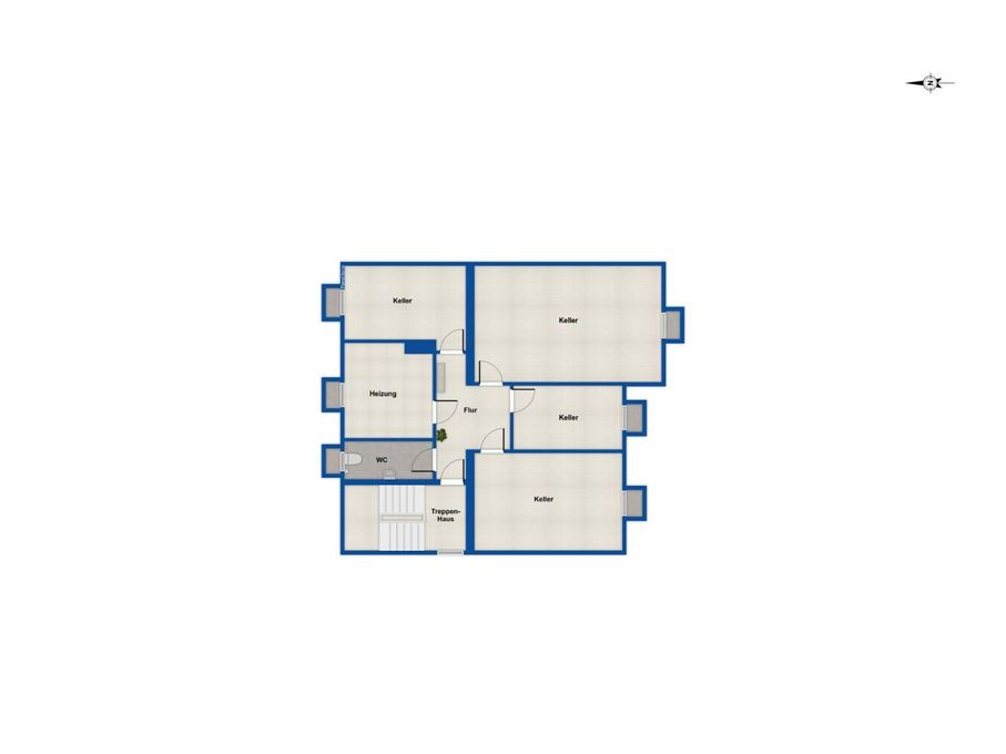 Grundriss Kellergeschoss