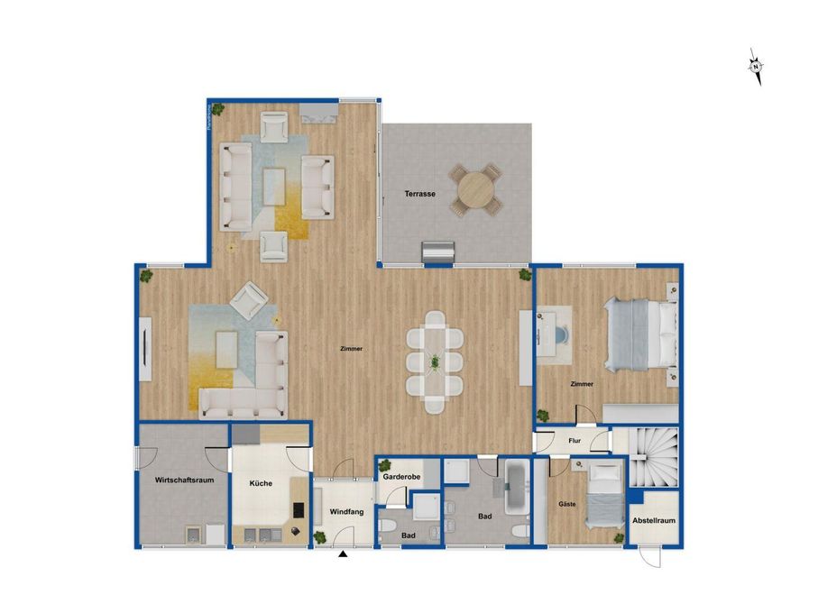 Grundriss - Erdgeschoss