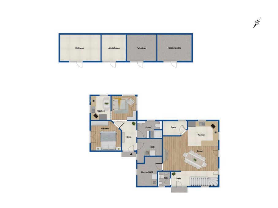 Grundriss Erdgeschoss