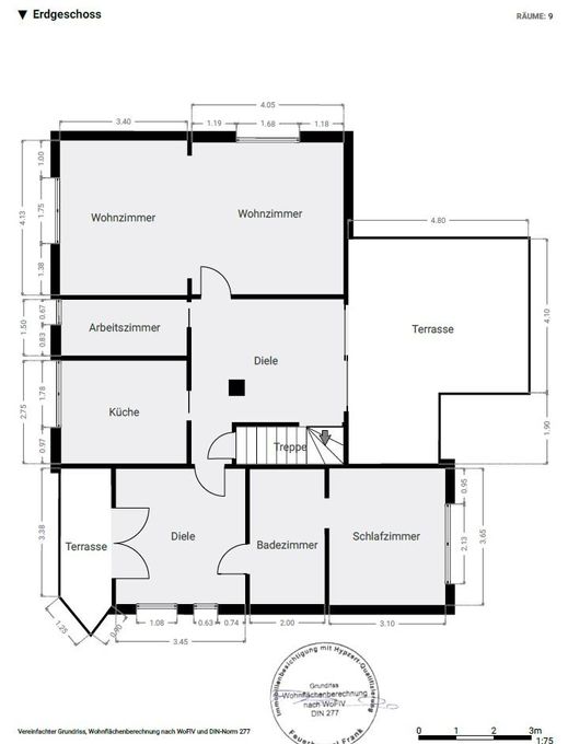 Grundriss Erdgeschoss