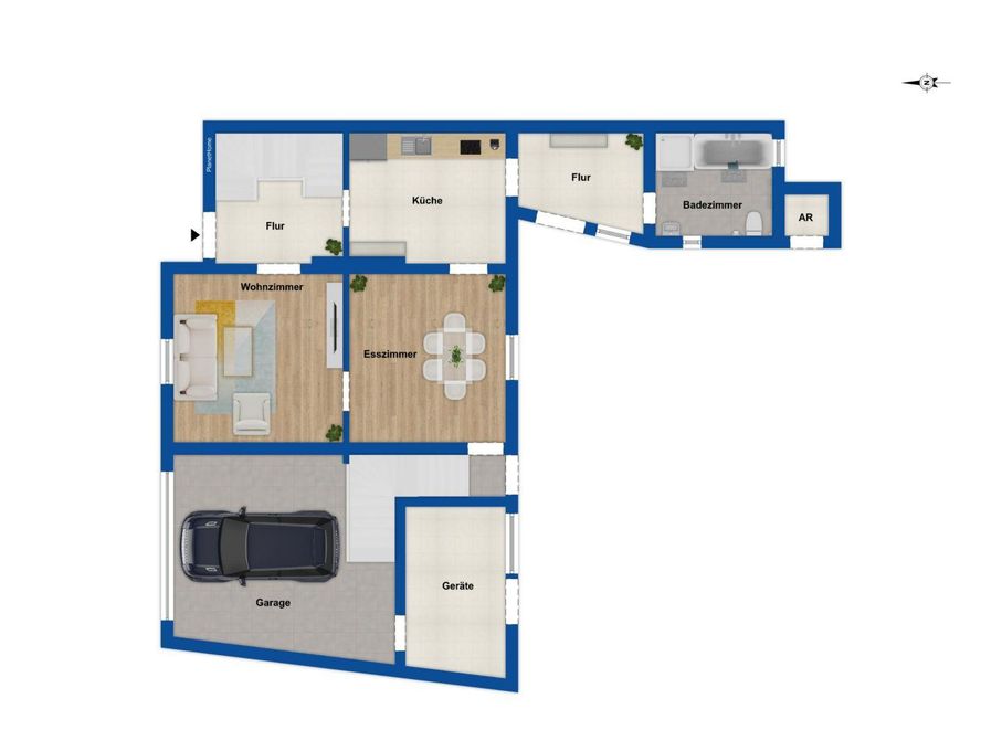 Grundriss Erdgeschoss