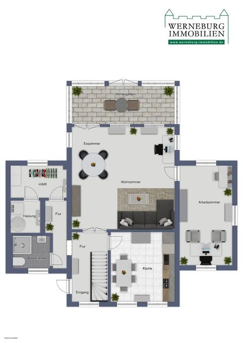 Grundriss, Erdgeschoss