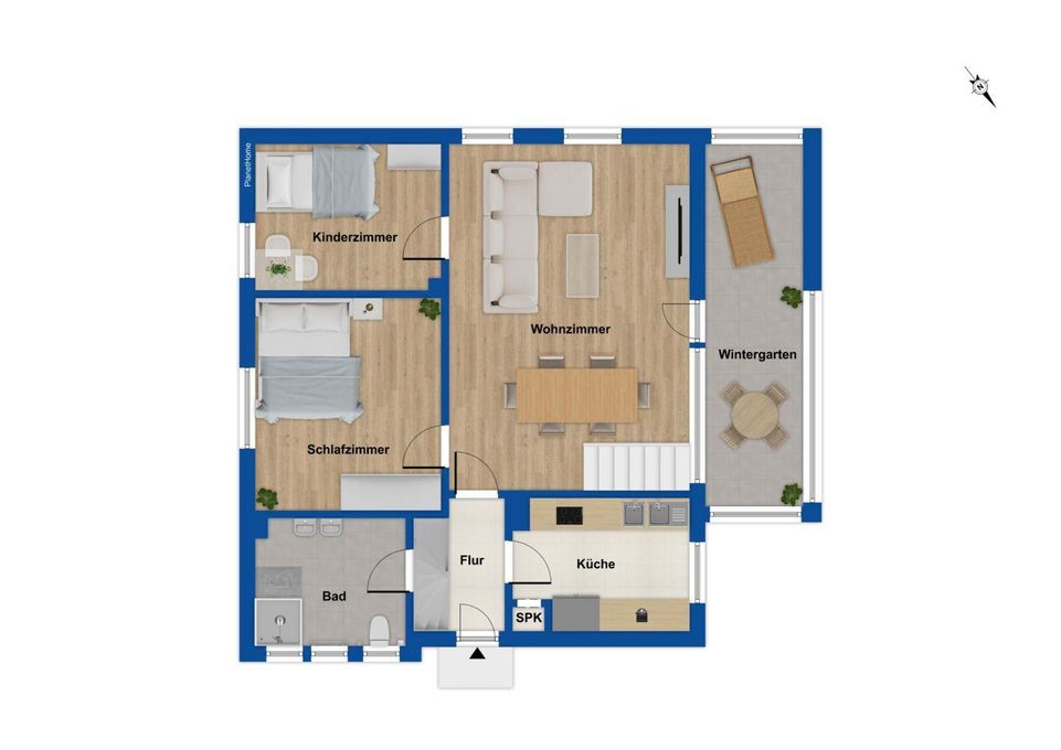 Grundriss Erdgeschoss