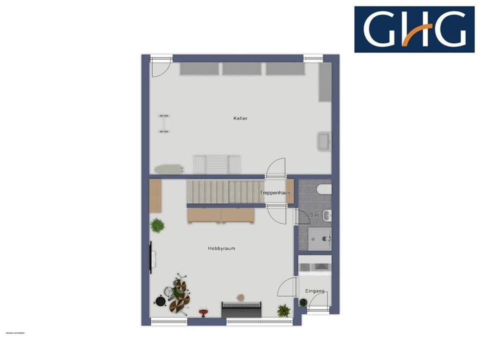 Grundriss Untergeschoss