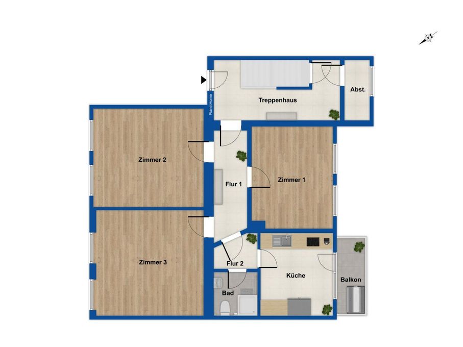 Grundriss Erdgeschoss