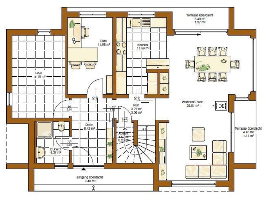 Grundriss EG
