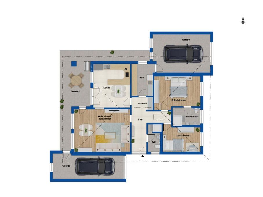 Grundriss Erdgeschoss