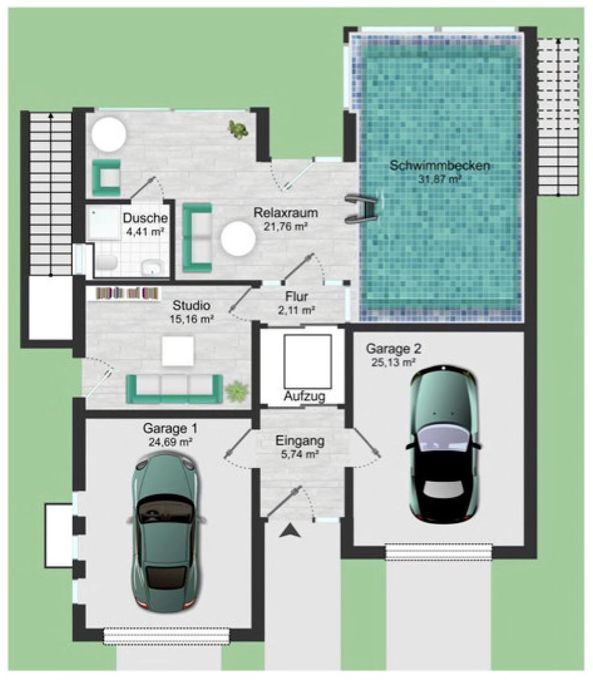 Grundriss EG