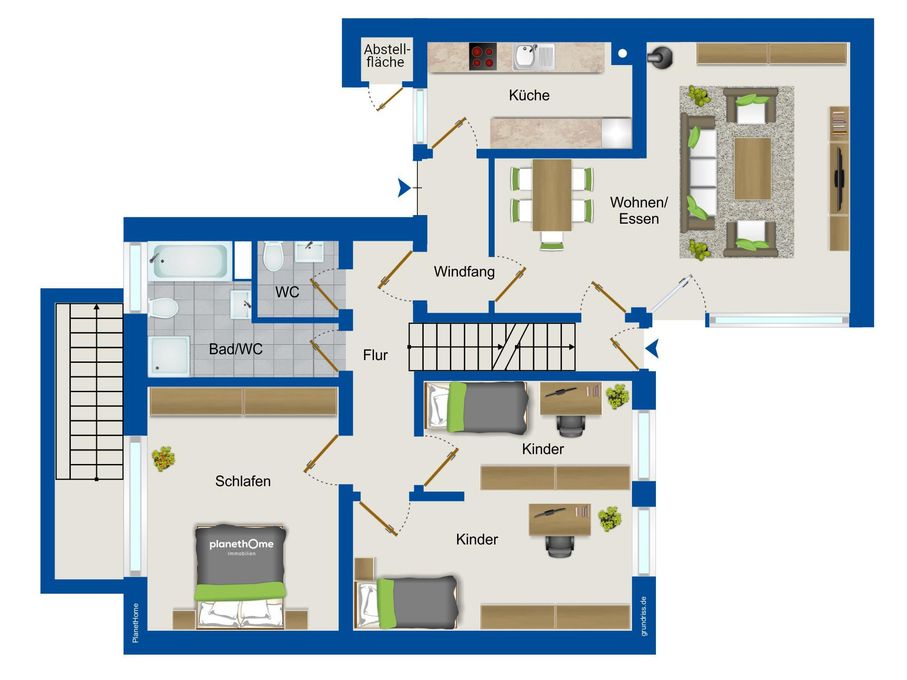 Grundriss Erdgeschoss