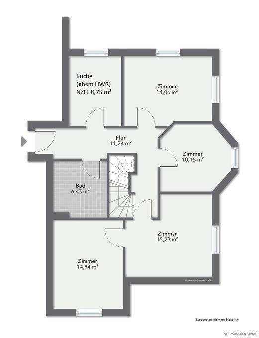 Wohnungsgrundriss Souterrain