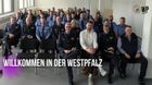 Gruppenbild der Neuen Kolleginnen und Kollegen beim PP Westpfalz