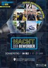 Plakat zur "Nacht der Bewerber" 2025 im Polizeirevier Friedrichshafen