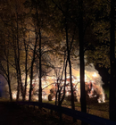 Brand Strohballen Mellrich