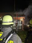 Ein Gebäudebrand an der Wichernstraße alarmierte die Feuerwehr.