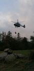 Windenrettung durch Höhenretter der Berufsfeuerwehr Stuttgart und die Polizeihubschrauberstaffel Baden-Württemberg. Bildquelle: Feuerwehr Stuttgart