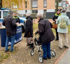 Die Kontaktbeamtinnen kamen mit zahlreichen Bürgerinnen und Bürgern ins Gespräch.