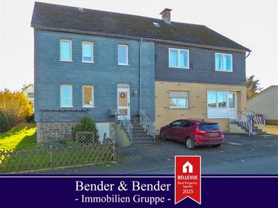 Teilvermietetes Wohnhaus (3 WE) mit Garten und Fernblick in guter Ortsrandlage - nahe Daaden!