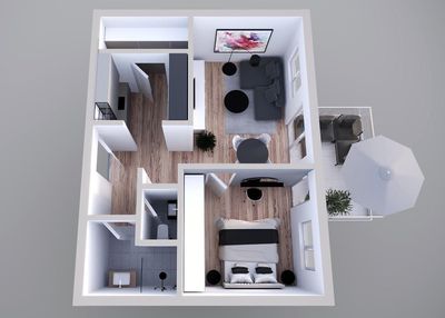 2-Zi. Neubauwohnung in Rheinsheim