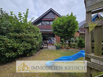 DHH gefühlt wie EFH in Uesen mit viel Platz, zentrale und ruhige Lage, tolles Grundstück, Garage