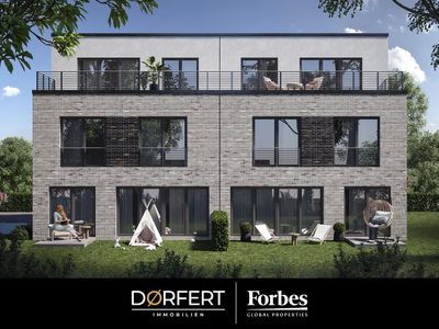 Hamburg - Farmsen-Berne |Elegante DHH: 189 qm, 3 Geschosse, 6 Zimmer, Garten – Familienparadies!