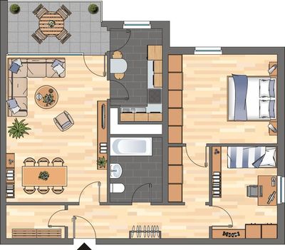 3-Zimmer-Wohnung in Neustadt an der Weinstraße