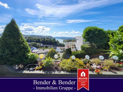 Großzügige Eigentumswohnung mit unvergleichlichem Rheinblick und Penthouse-Feeling!