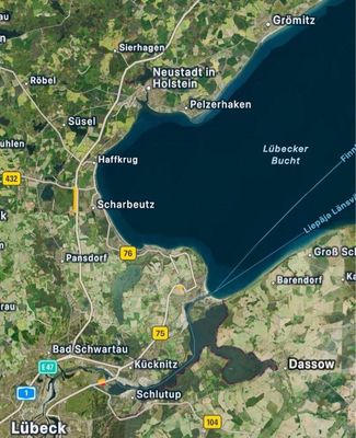 Neubaugebiet mit Siedlerhaus/Wald