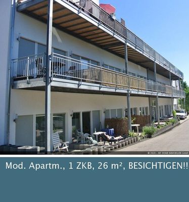 Mod. Apartm. Nähe Uni /Bhf. * 1 ZKB, ca. 26 m², ruhig & modern, 01.01.26