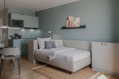 Wunderschönes möbliertes 1-Zimmer-Apartment im Frankfurter Ostend - ab 6 Monaten Mindestmietdauer