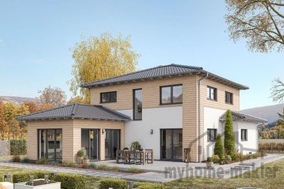 Wann genießen Sie Ihr neues Panorama Haus mit großen Fenstern in Langensendelbach