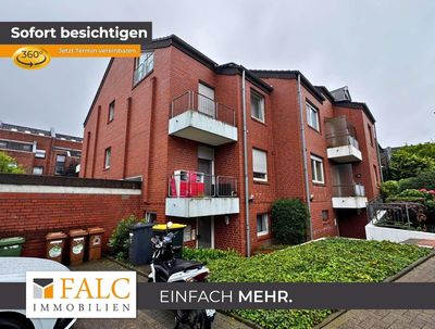 Lichtdurchflutete 3-Zimmer Dachgeschosswohnung mit zwei Schlafzimmern in ruhiger Lage von Bad Iburg