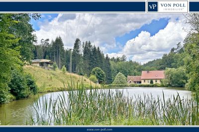 Historische Mühle mit Wald und eigenem Teich