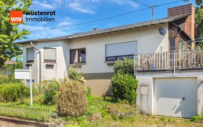 EFH mit ebenerdiger ELW in Sackgassenlage ! mit großem Garten ggf. Option als Baugrundstück !